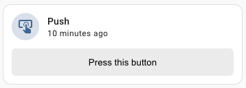 Screenshot showing example of custom tile feature